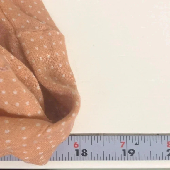 SAGE THE LABEL Peach Polka Dot Dress - Picture 7 of 7